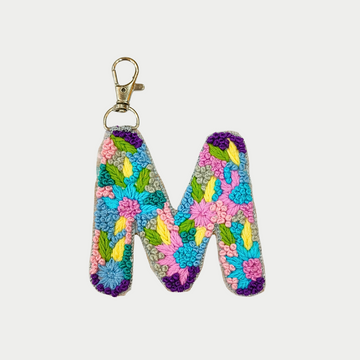 Knot Work Letter M – Embroidered Patch