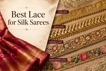 lace for silk sarees