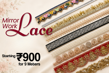 Mirror Work Lace