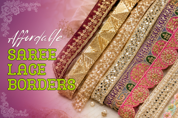 saree lace border