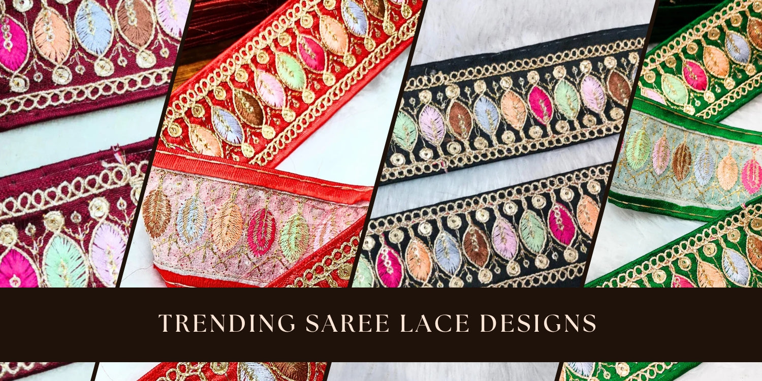 5 Latest Saree Lace Designs Trending in 2025
