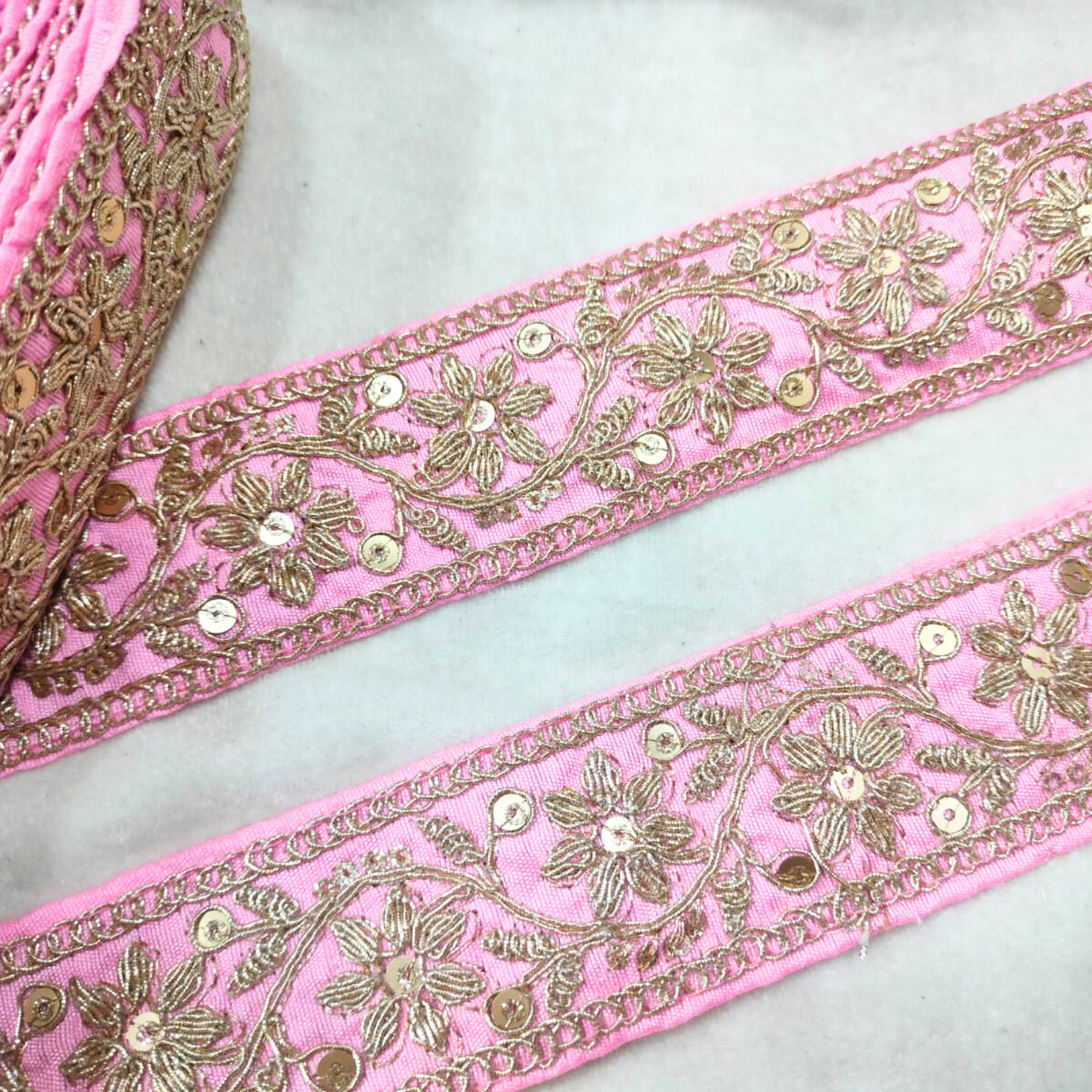 Fancy Sequin Work Trim
