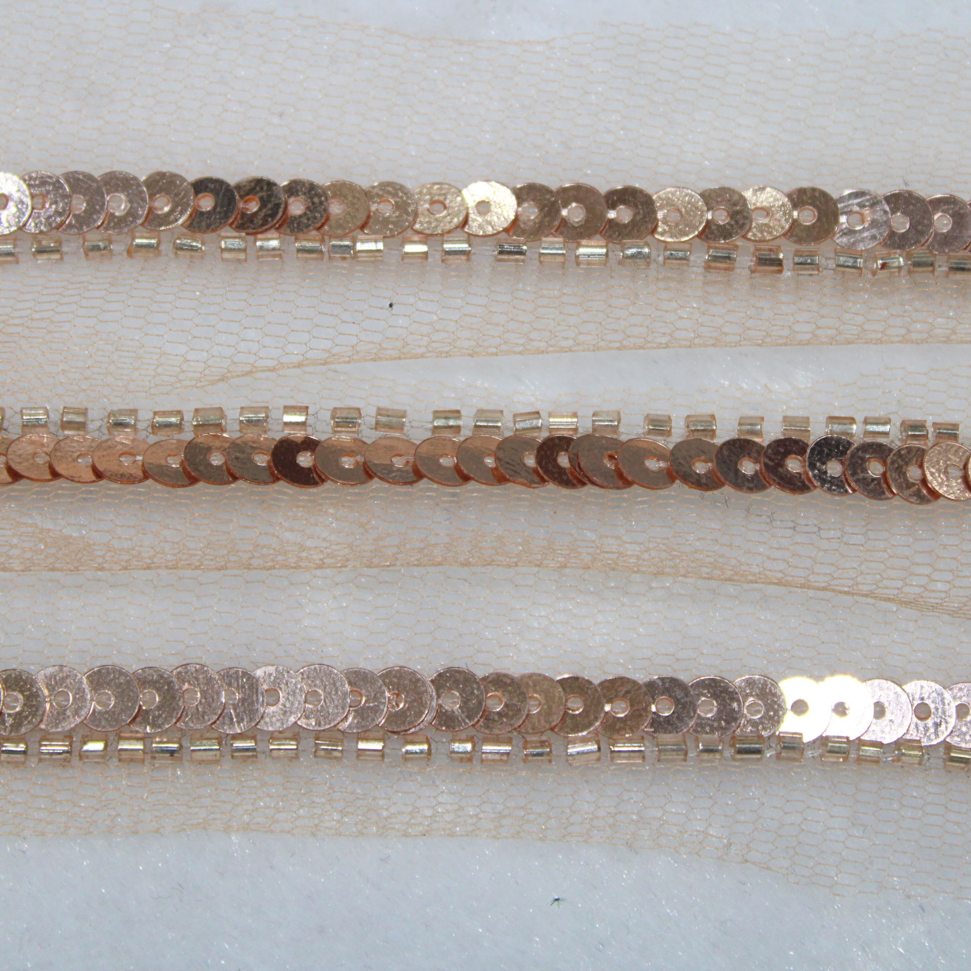 Embellished Cutdana And Sequin Handwork Trim