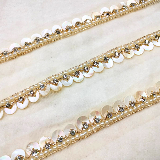 Golden Embellished Border