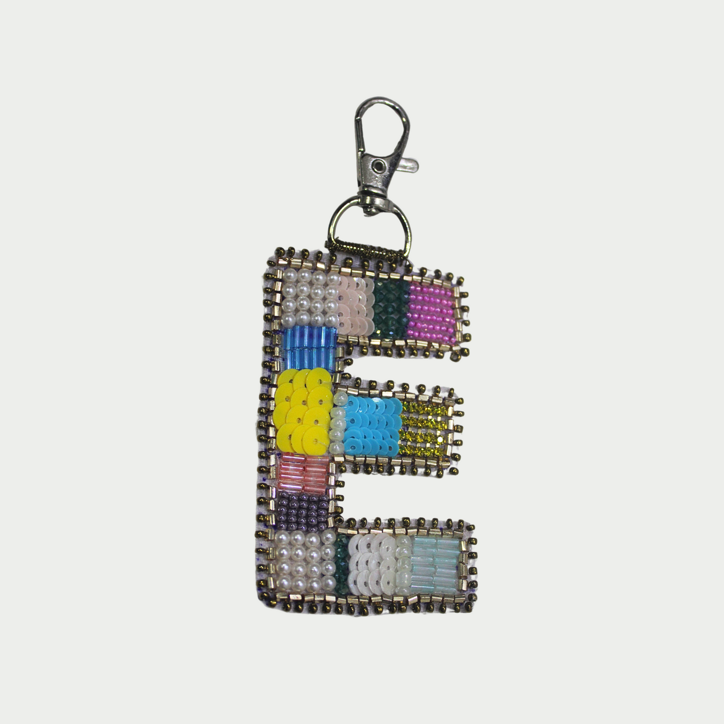 Color Crush Bag Charm 'E' Bag Charm