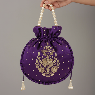 Amethyst Luxe Potli