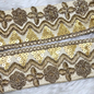 Radiant Golden Zari Sequin Embellishment