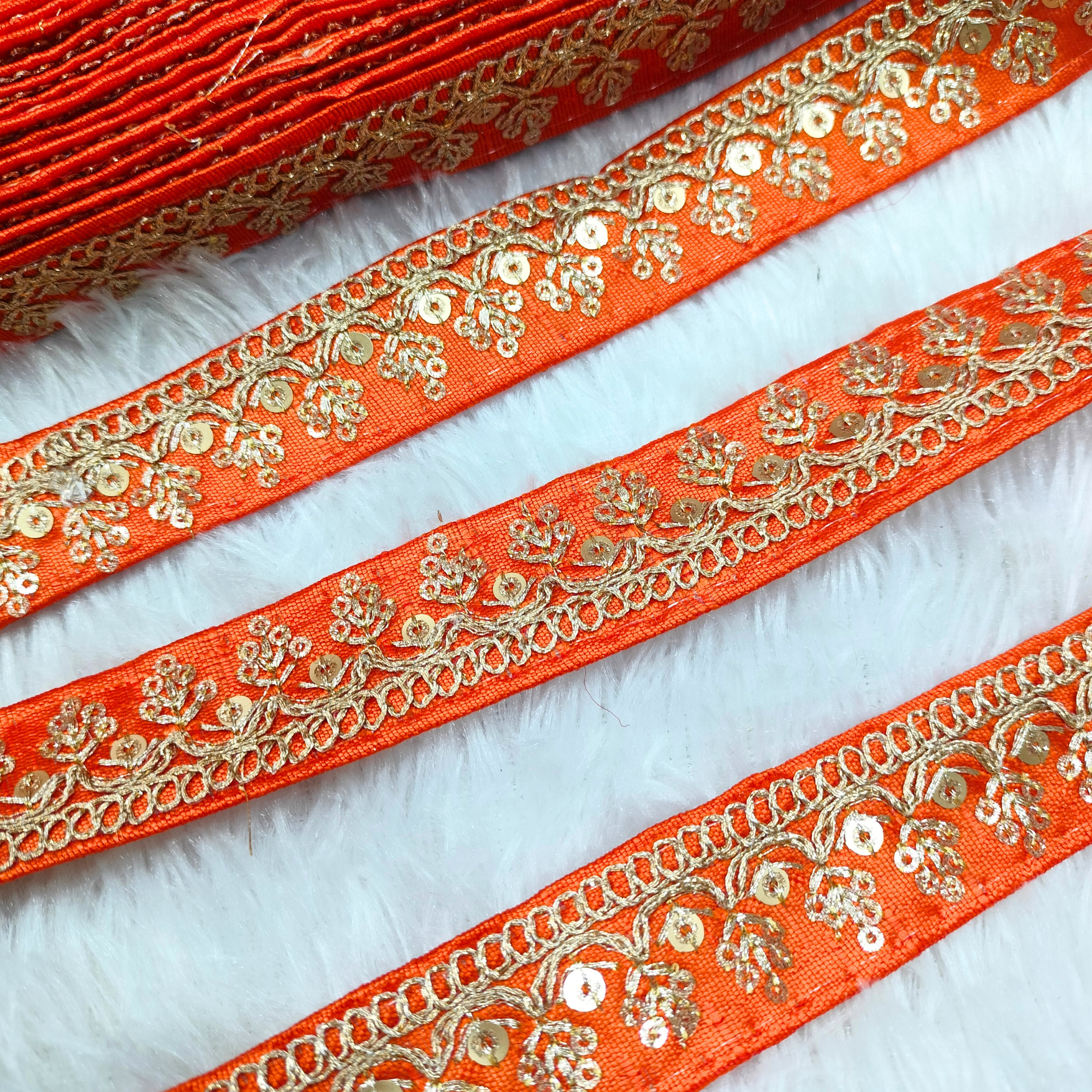 Intricate Floral Sequin Lace