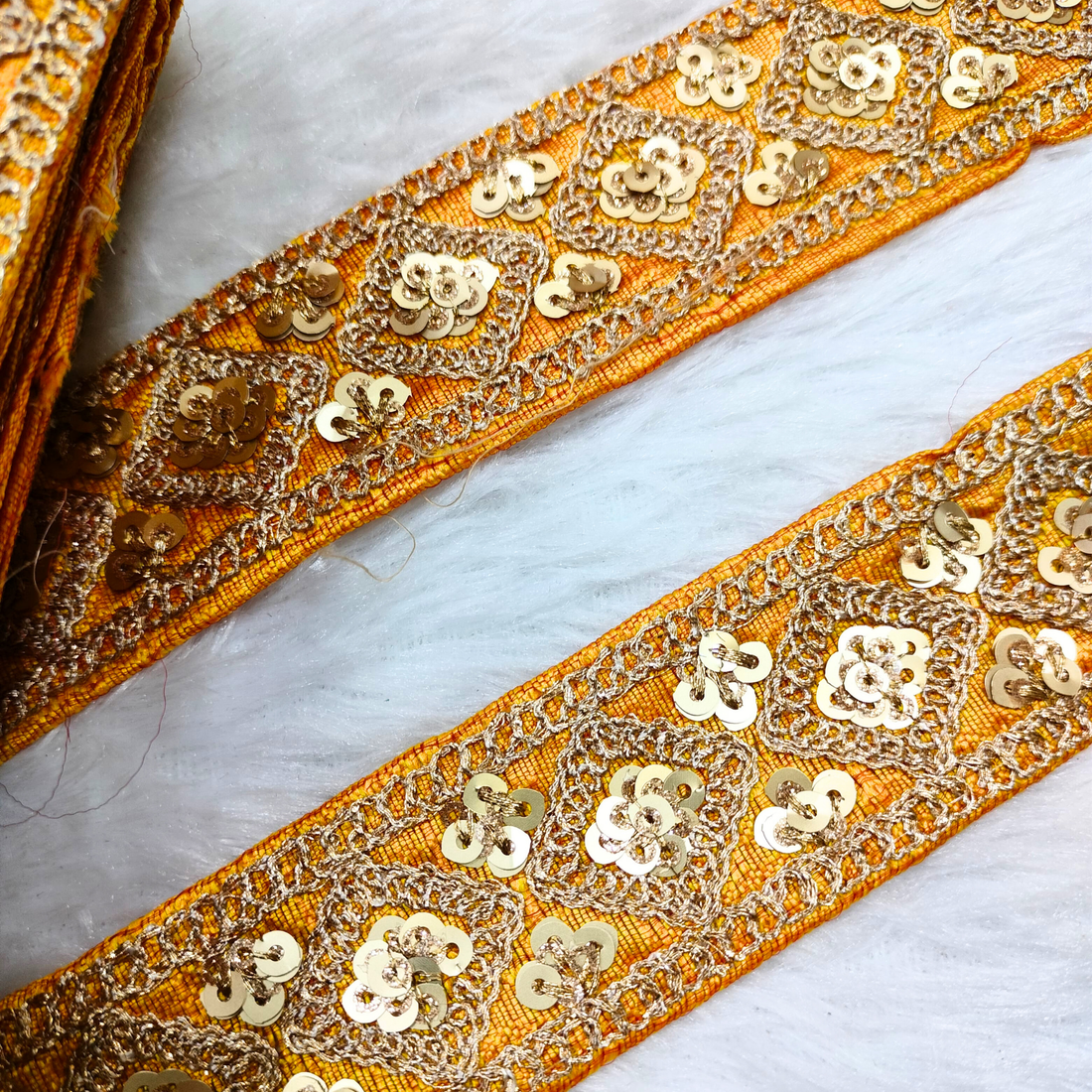 Fancy Zari Embellished Trim