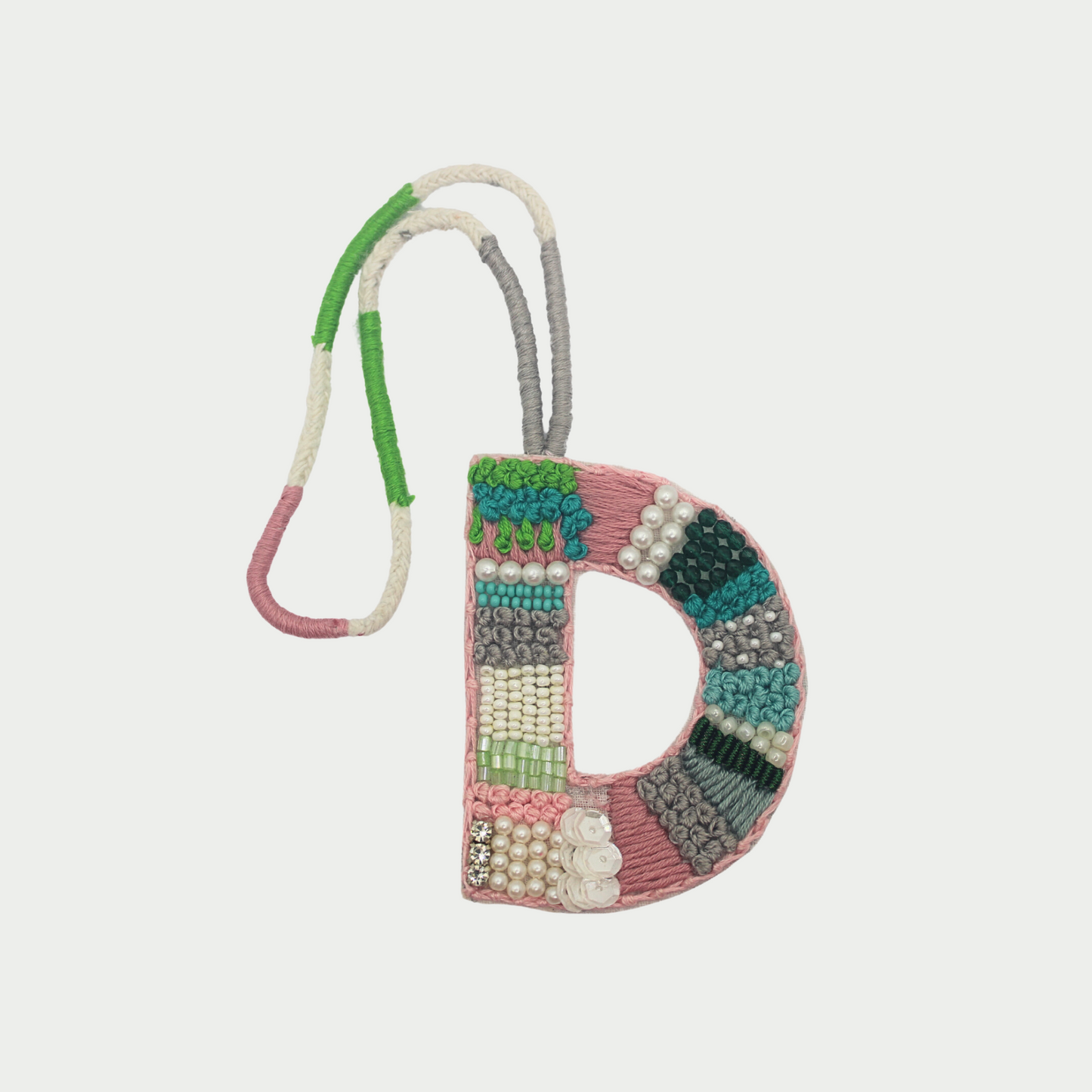 BohoBeadworks Alphabet 'D' Bag Charm