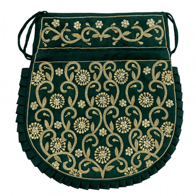 Emerald Charm Potli