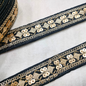 Black Fancy Embellished Trim