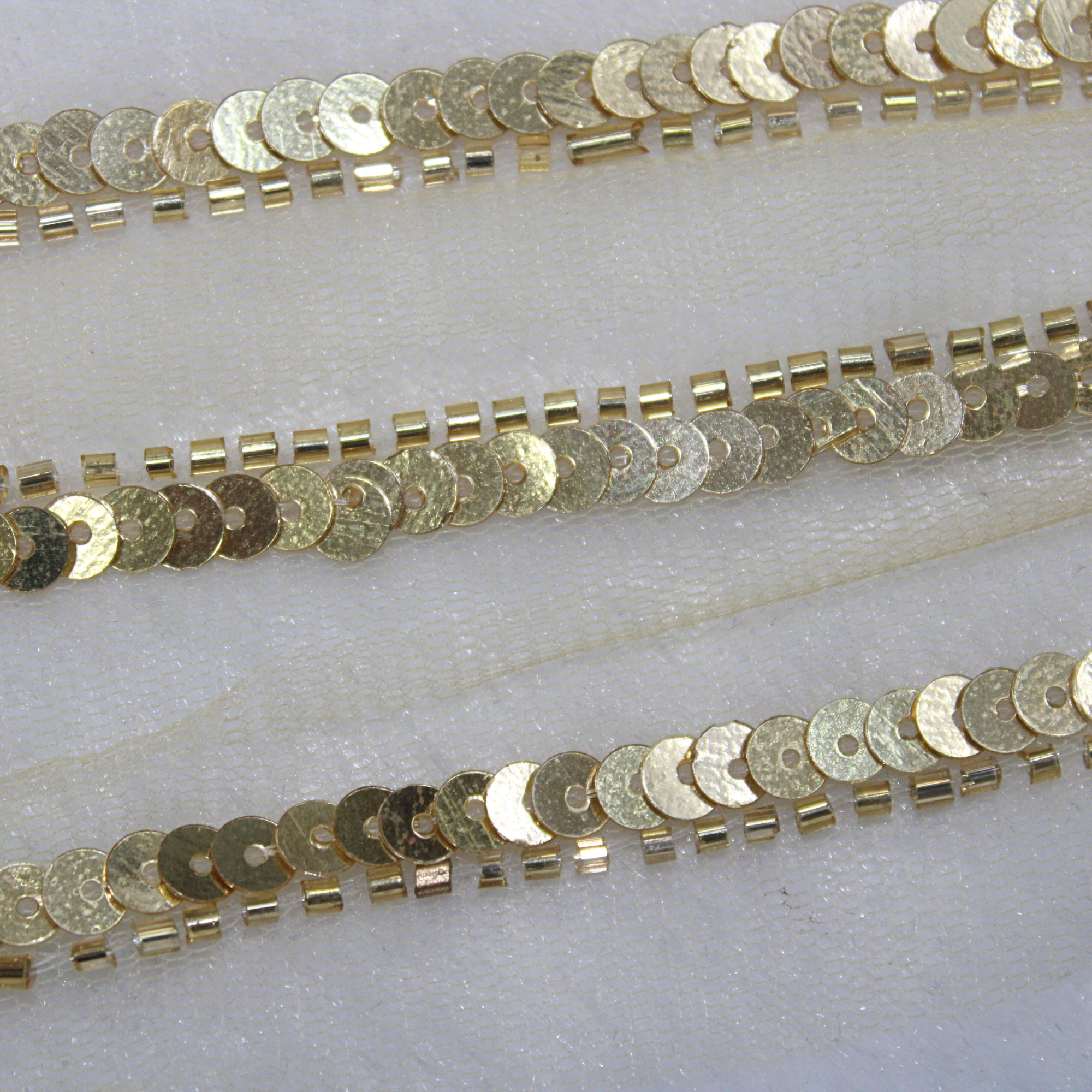 Embellished Cutdana And Sequin Handwork Trim