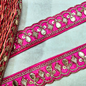 Pink Fancy Embellished Trim