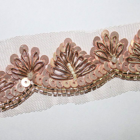 Rose Gold Handwork Trim