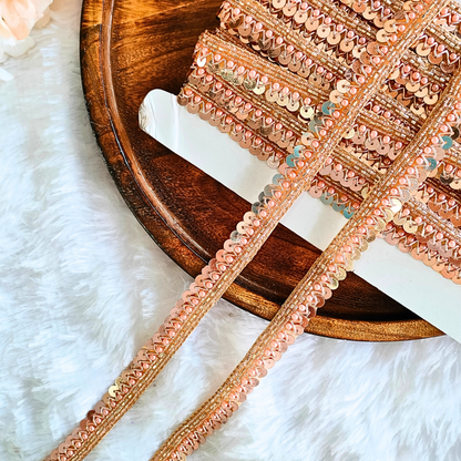 Rose Gold Handwork Trim