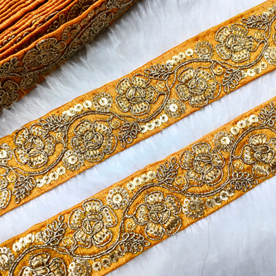 Floral Embellished Trim hover image