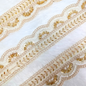 Embellished Golden Zari Trim