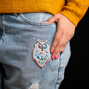 Night Owl Handmade Patch hover image
