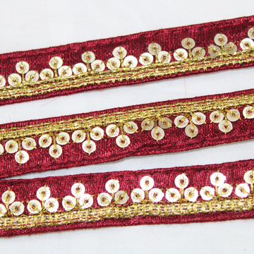 Embellished Sequin Trim