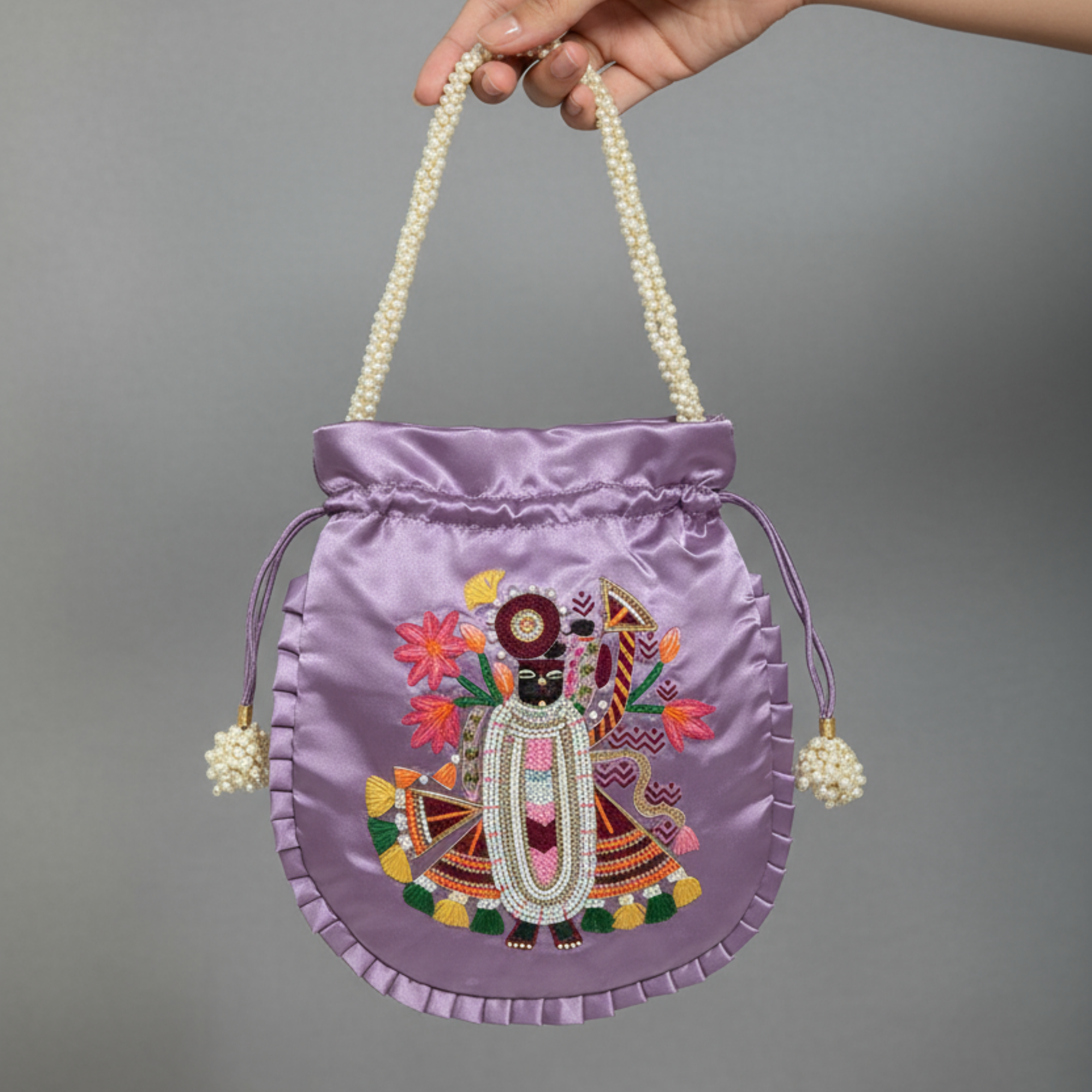 Lavender Shreenathji Potli