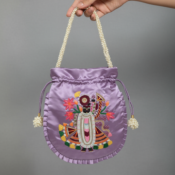 Lavender Shreenathji Potli