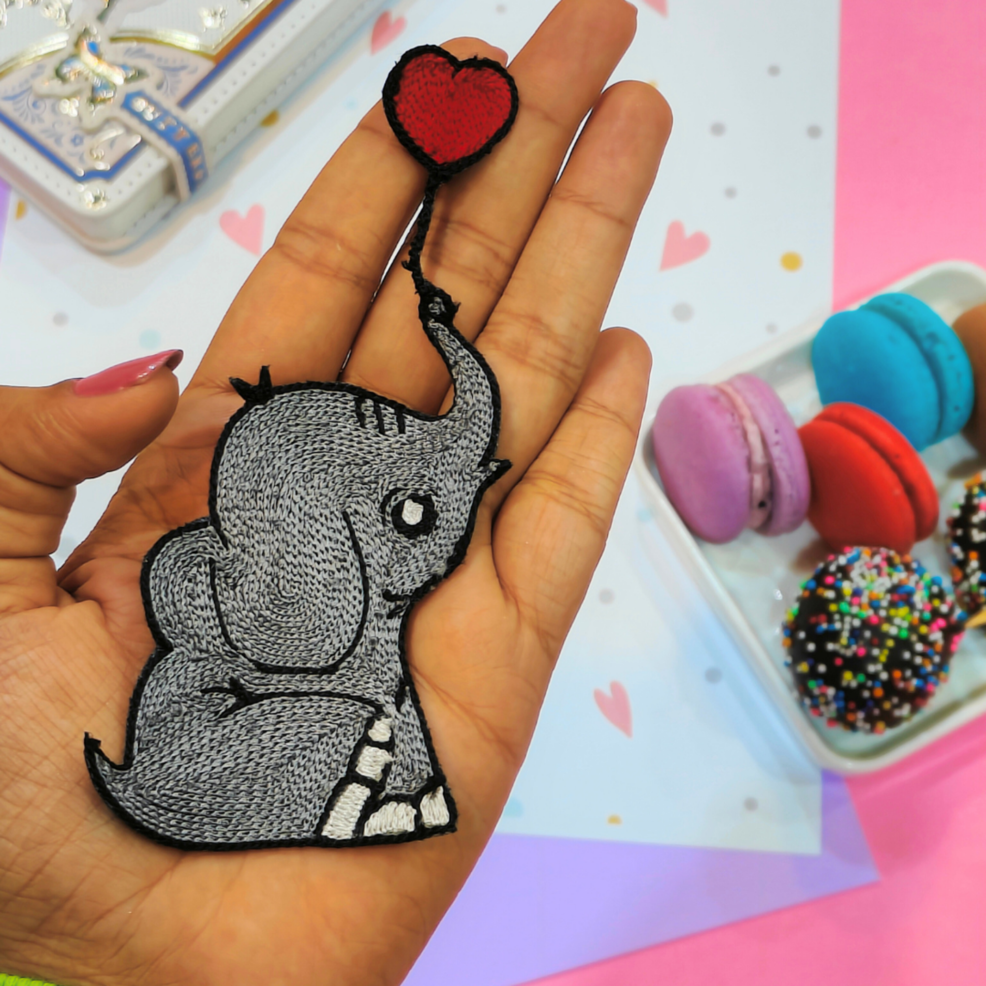 Elephant Heart Assorted Patch