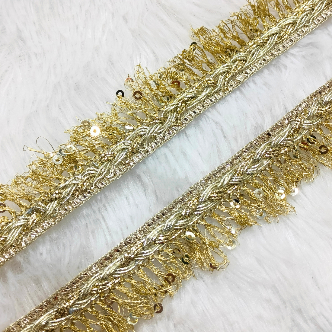 Embellished Threadwork Trim