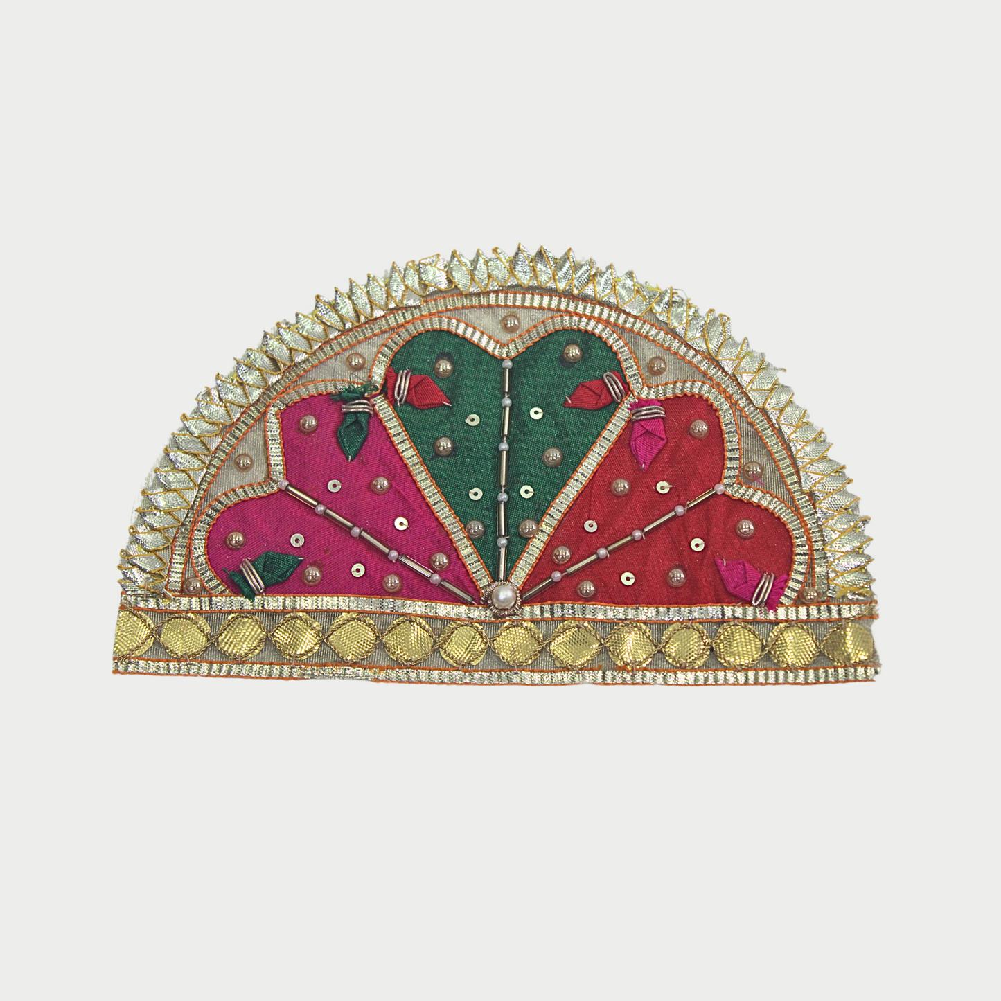 Golden Embellished Gota Patch (12 Pieces)