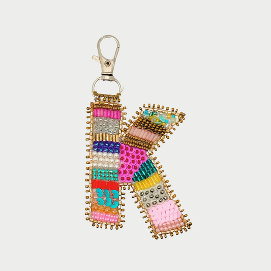 Color Crush Bag Charm 'K' Bag Charm