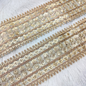 Fancy Rose Gold Zari Trim