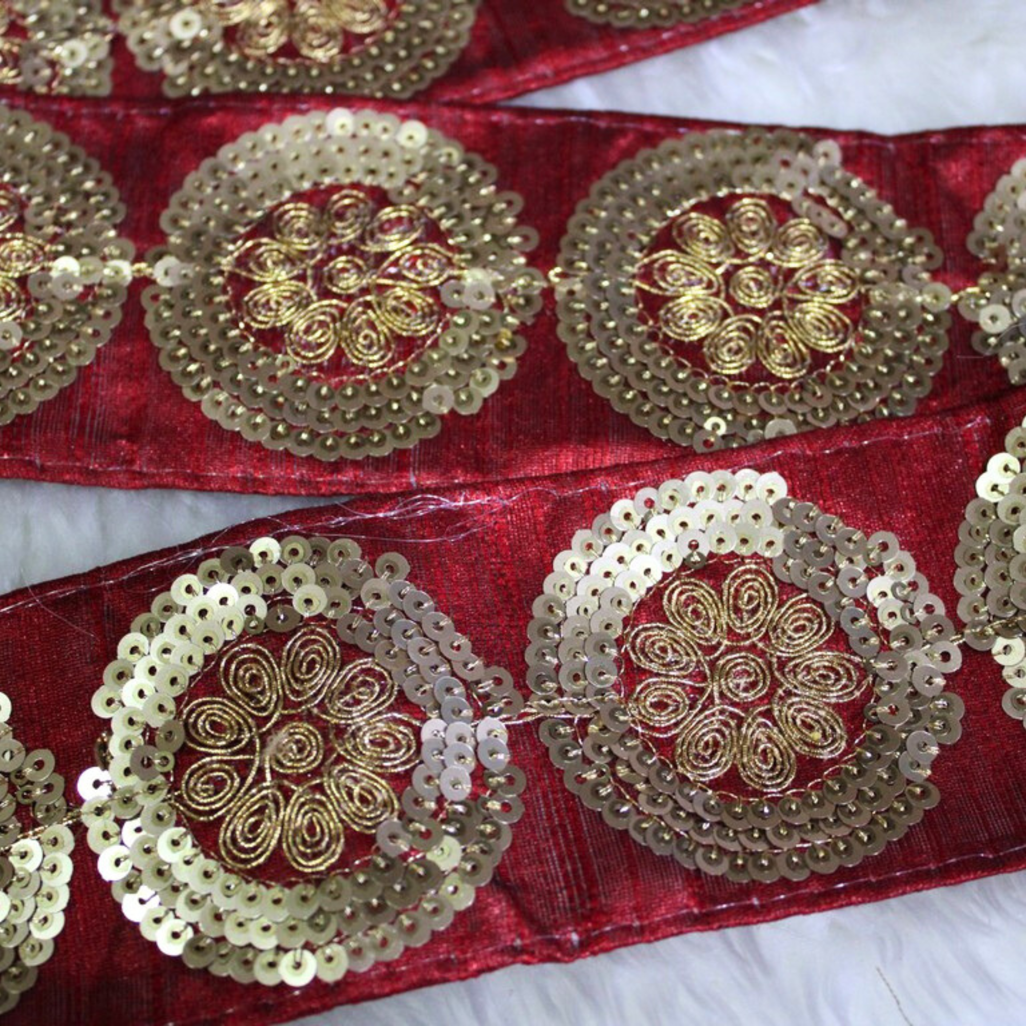 Sequin and Zari Trim