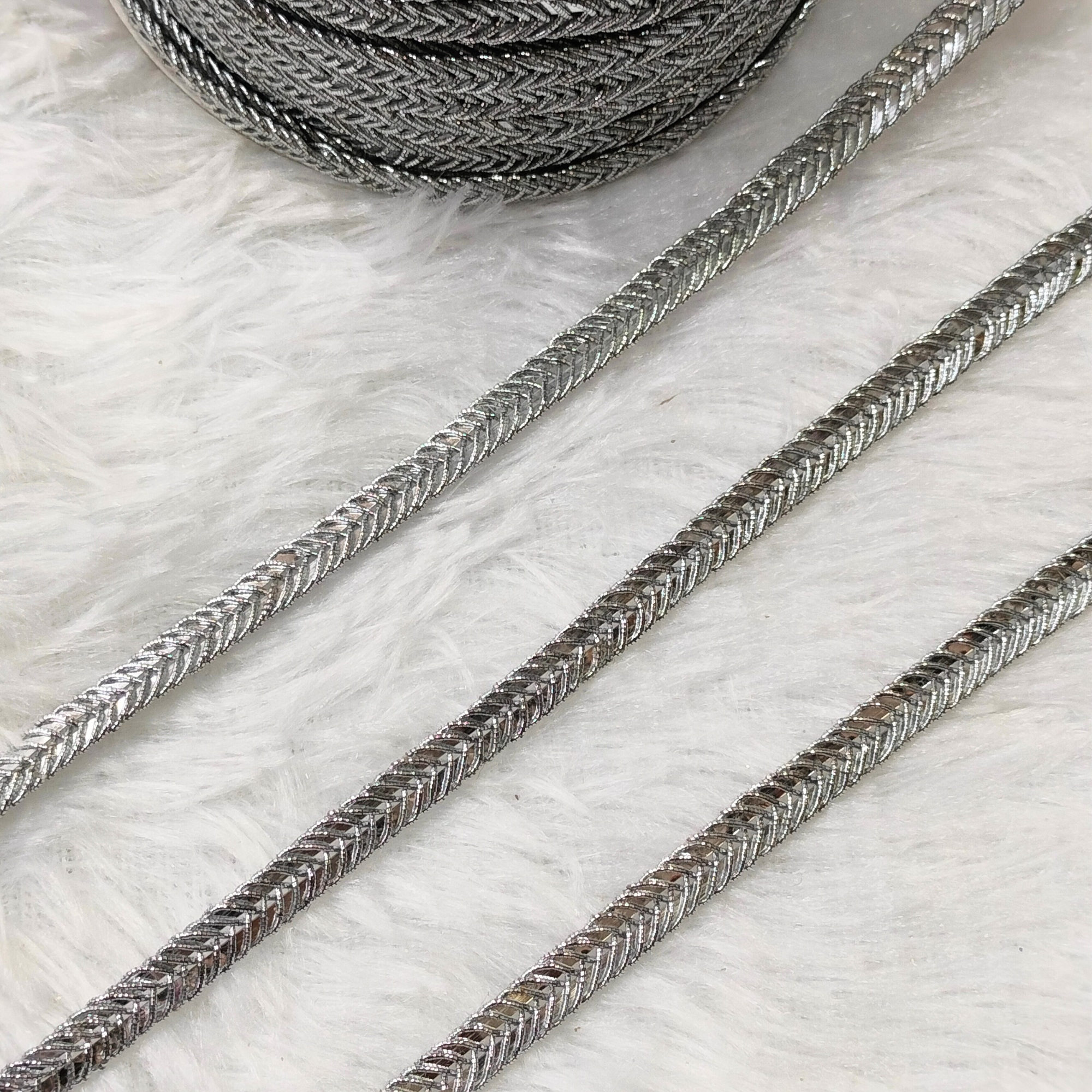Silver Fancy Trim