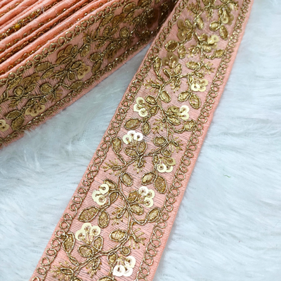 Fancy Zari Embellished Trim