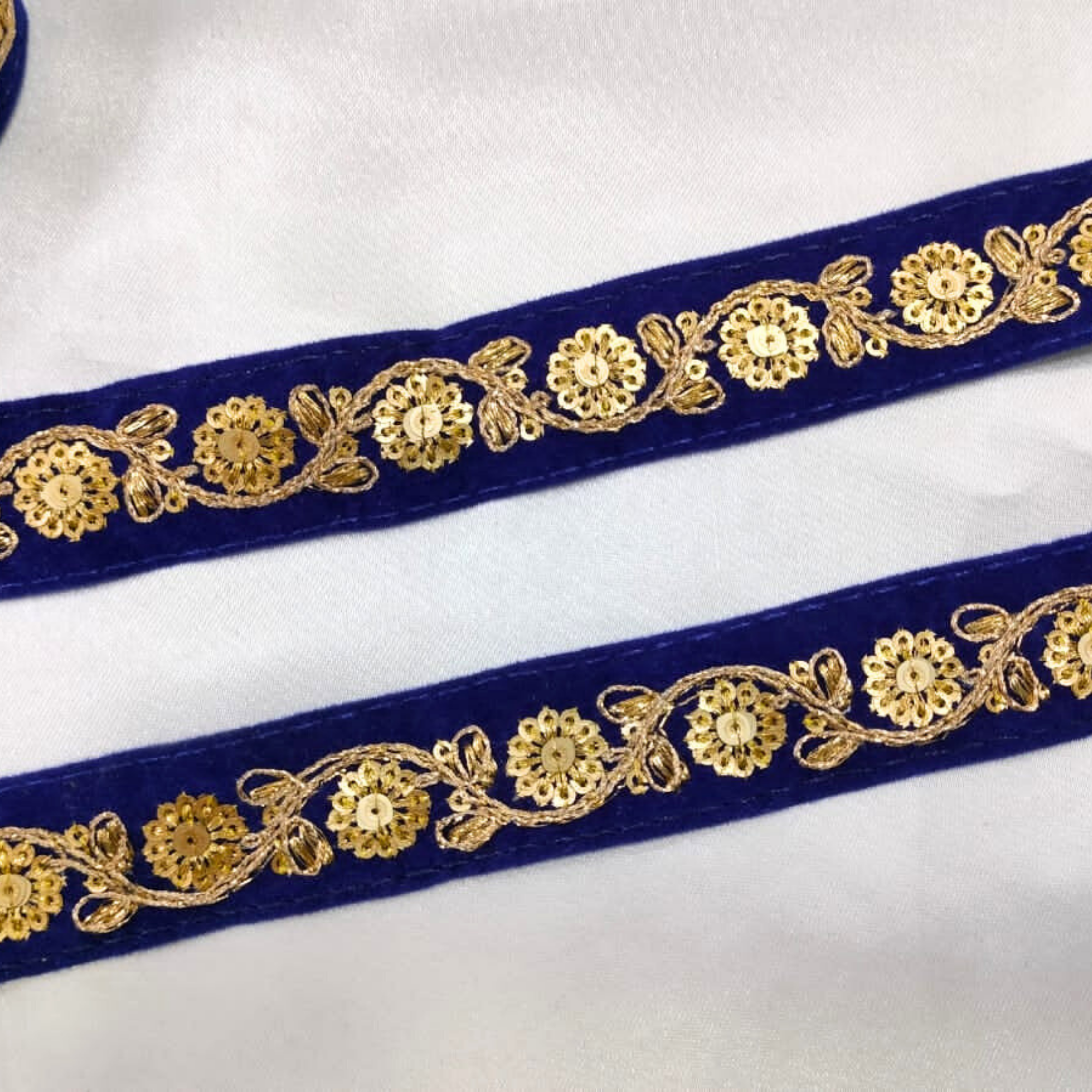 Fancy Sequin Work Trim