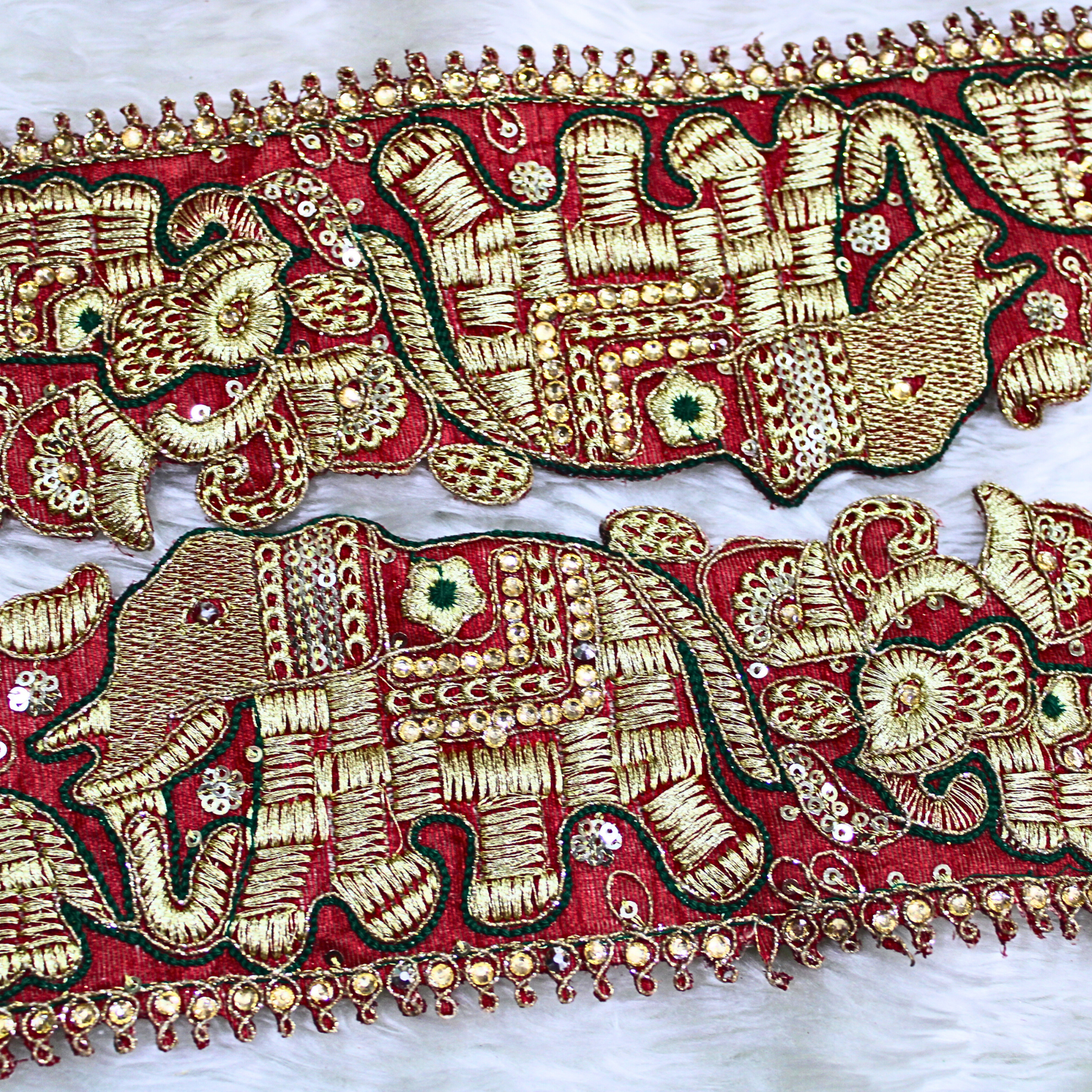 Red Elephant Thread Trim