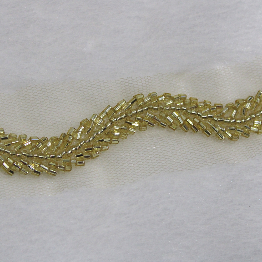 Embellished Cutdana Handwork Lace Border