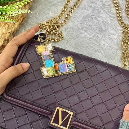 Color Crush Bag Charm 'L' Bag Charm