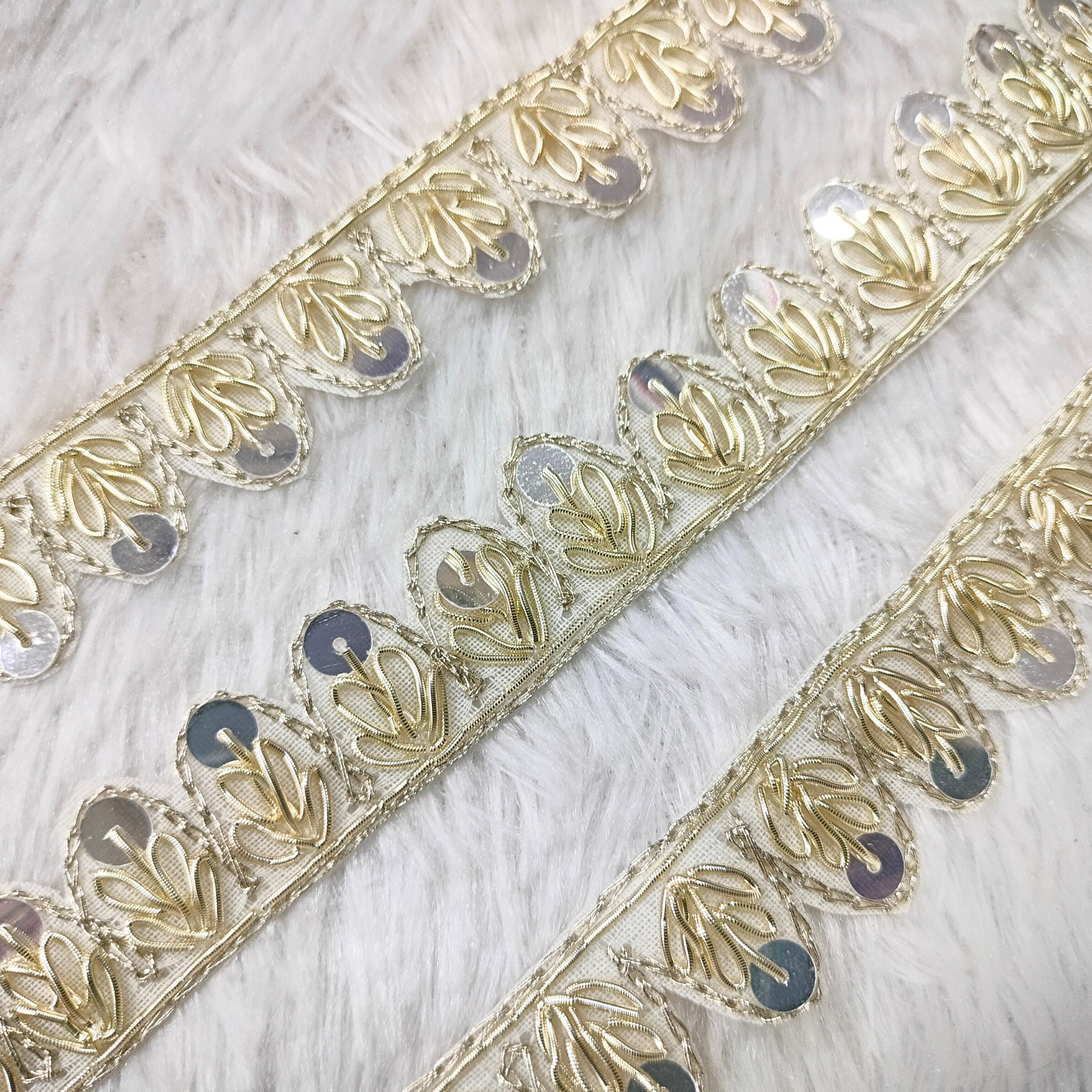 Water Gold Handcrafted Lace