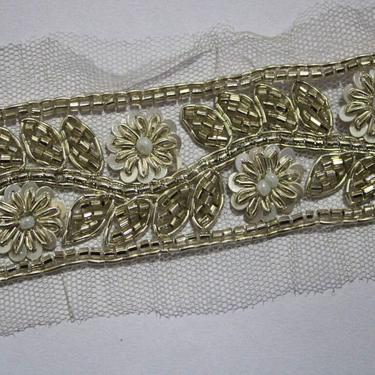 Light Gold Handwork Trim