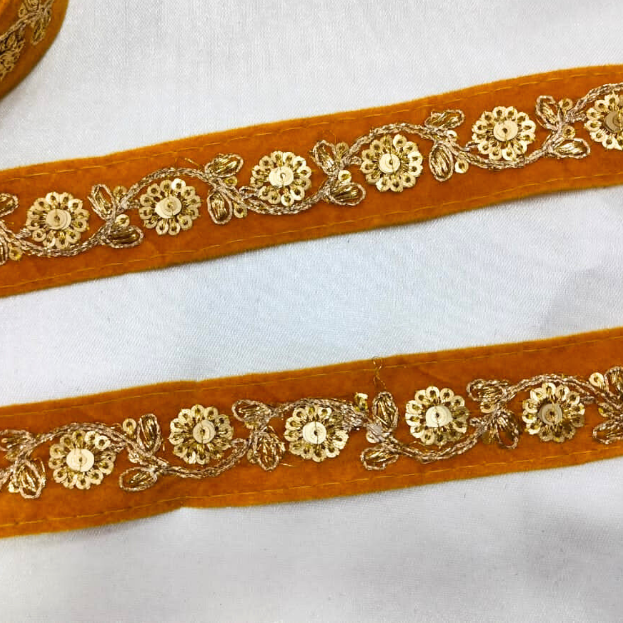 Fancy Sequin Work Trim
