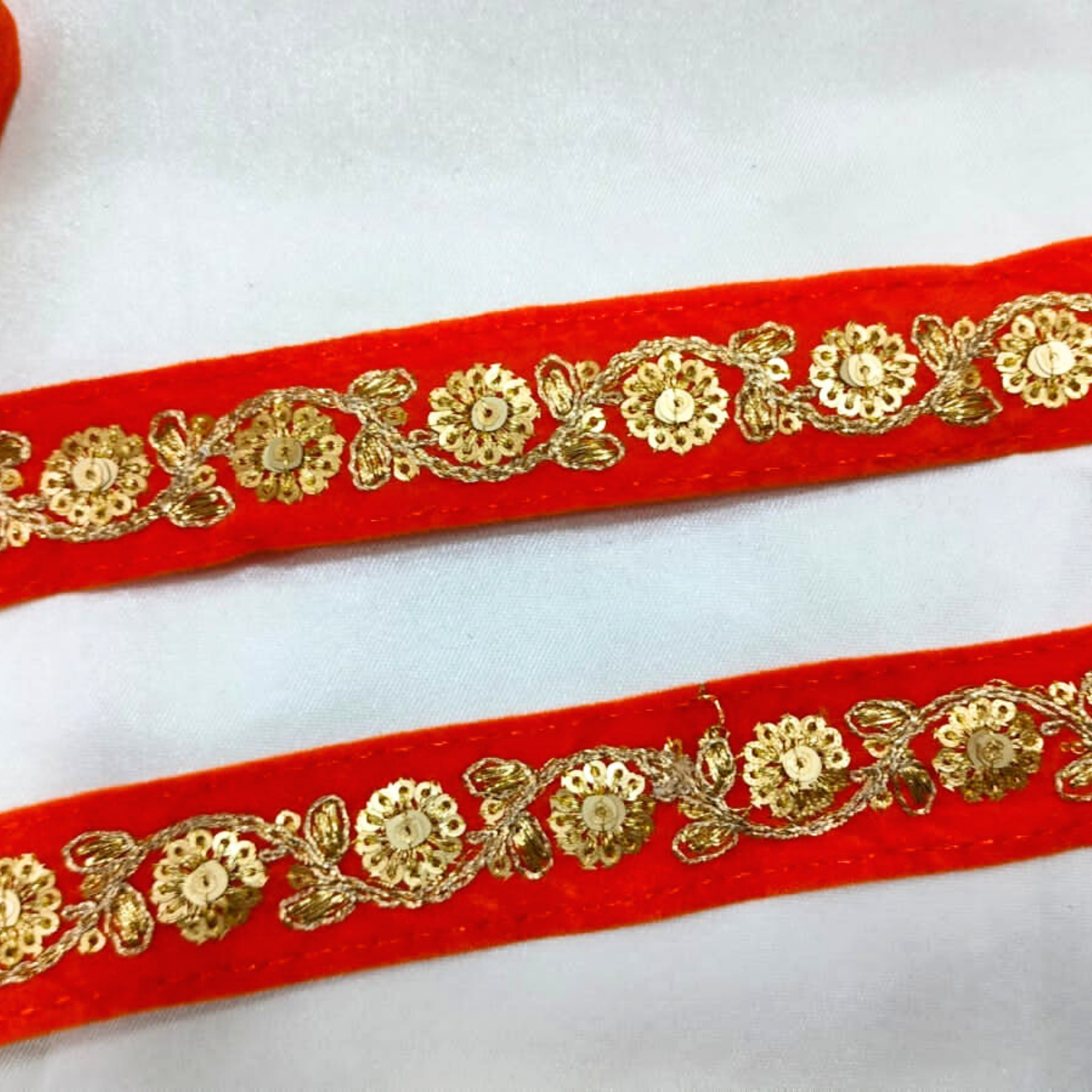 Fancy Sequin Work Trim