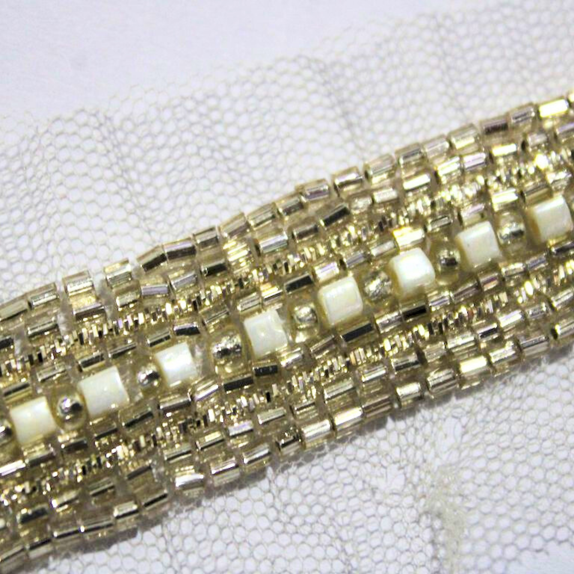 Handcrafted Pearl Embellished Trim