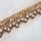 Gold Embellished Handwork Trim