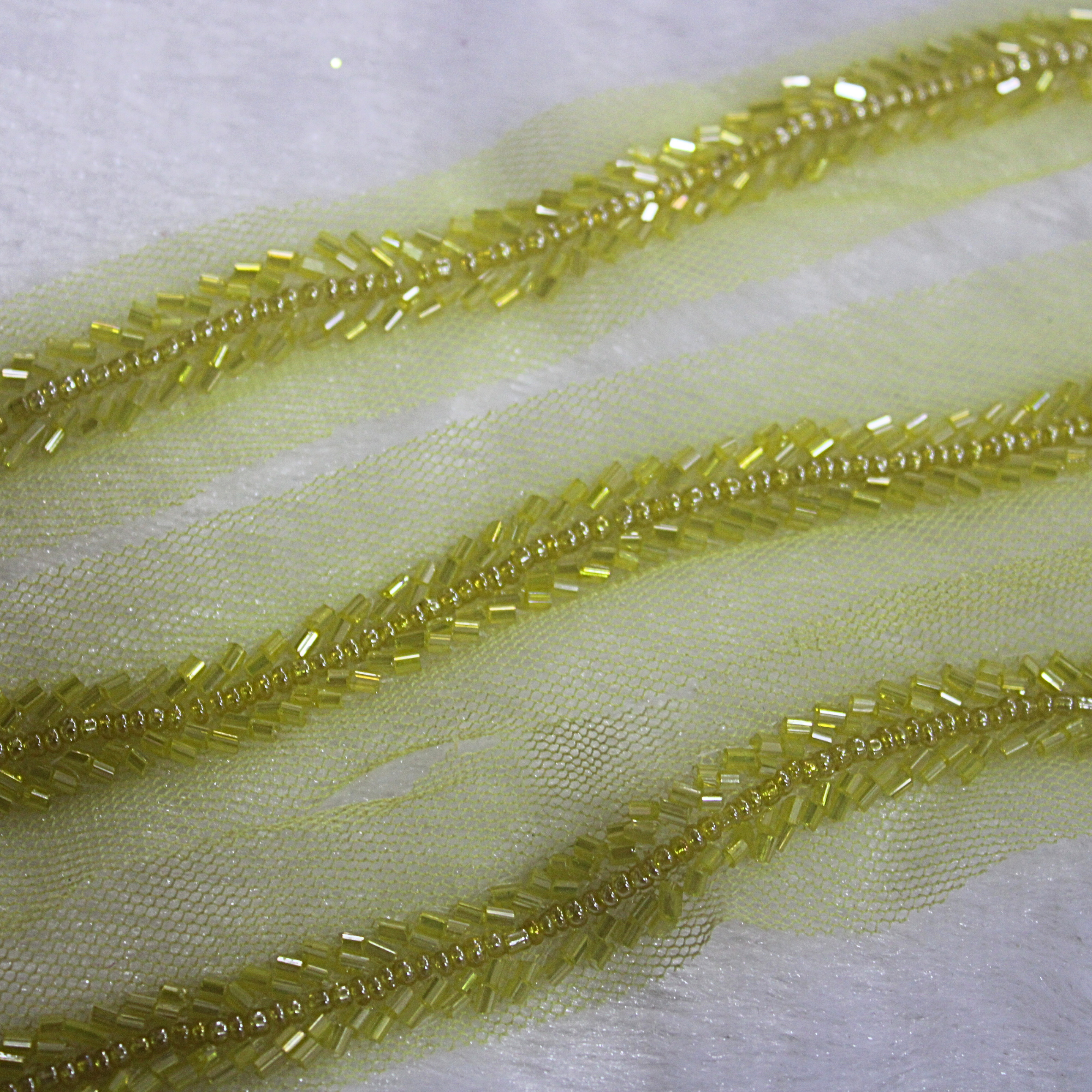 Embellished Cutdana Handwork Lace Border