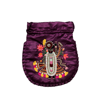 Purple Shreenathji Potli