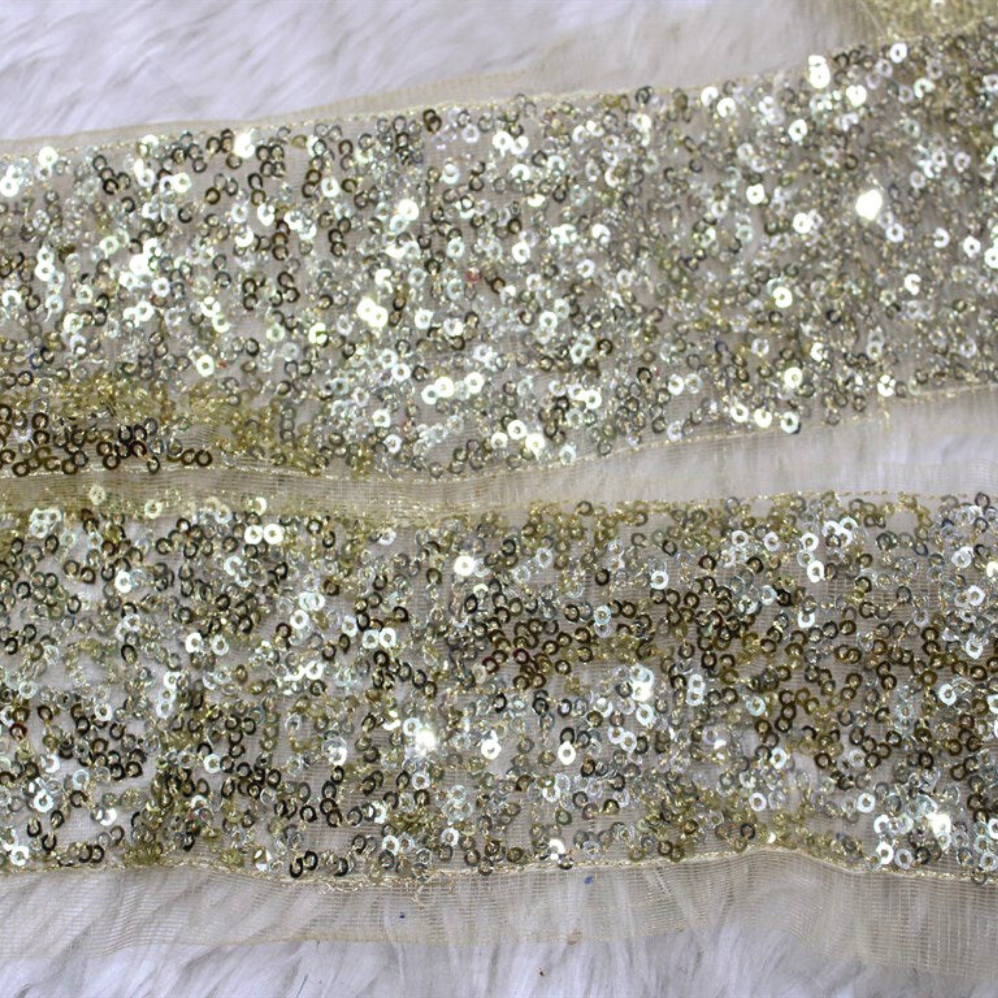 Fancy Sequin Work Trim