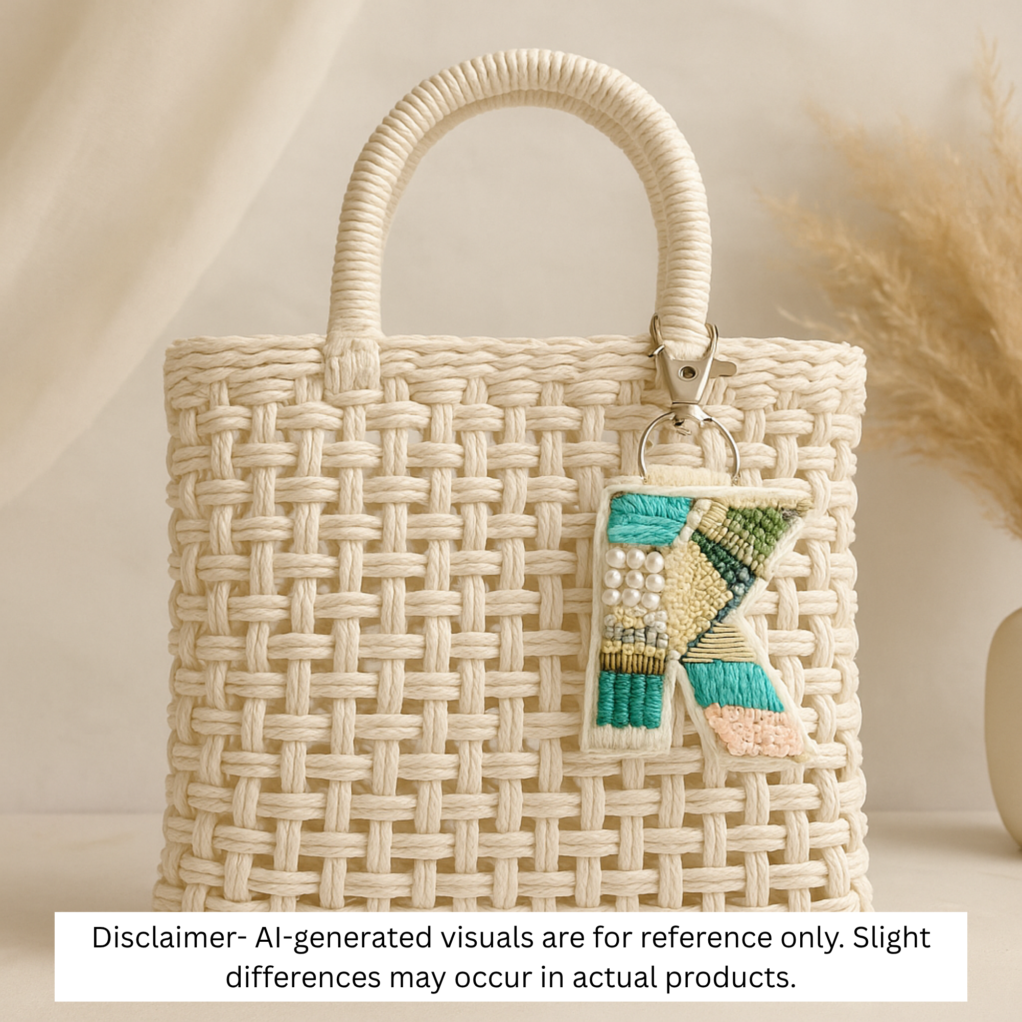 Colorwave Bliss 'K' Bag Charm