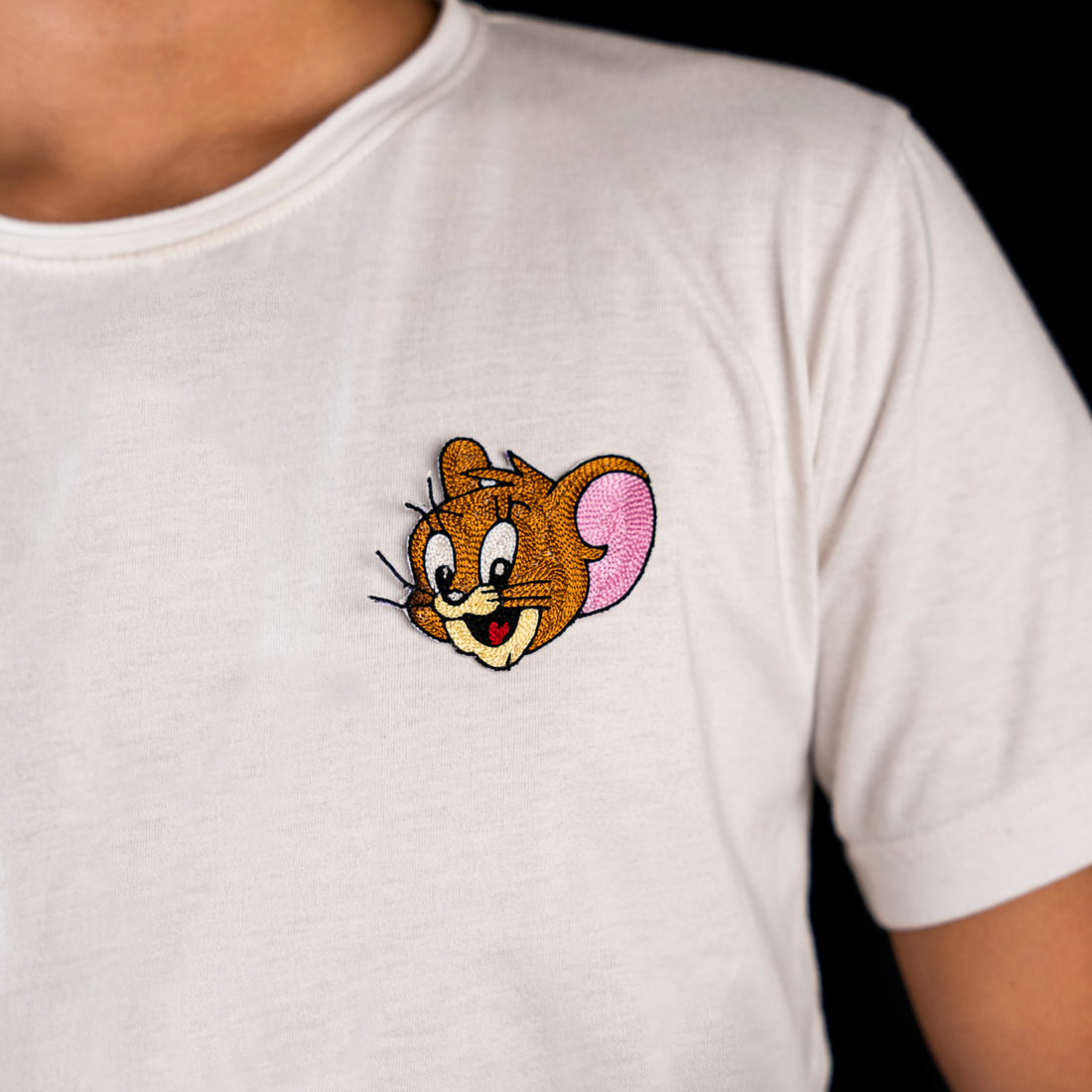 Playful Jerry Handmade Patch