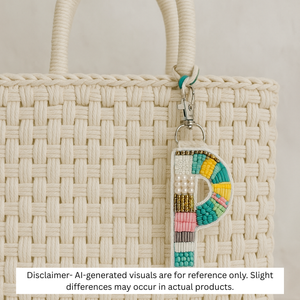 Colorwave Bliss 'P' Bag Charm hover image